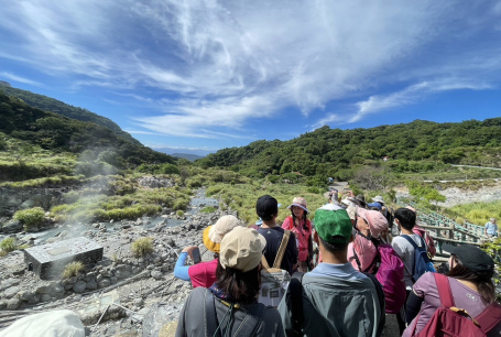 113年陽明山後火山地質景觀之旅